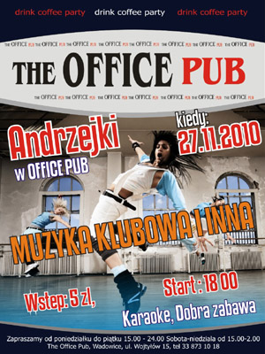 Andrzejki w The Office Pub