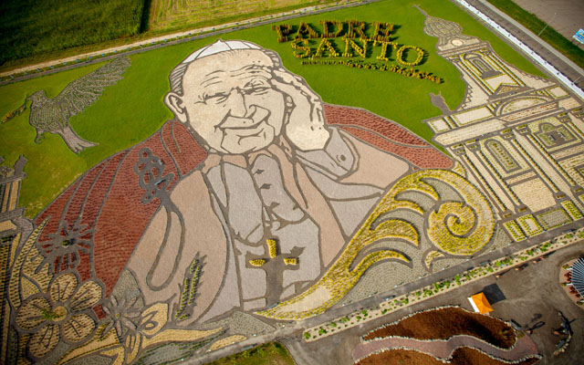 Na rocznicę kanonizacji Inwałd zaprasza do Ogrodu Jana Pawła II