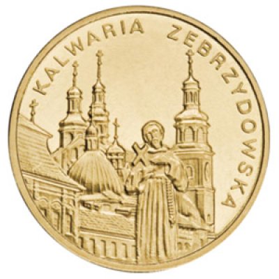 Kalwaria Zebrzydowska uwieczniona na monecie