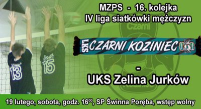 Dziś mecz LKS Czarni Koziniec - UKS Zelina Jurków