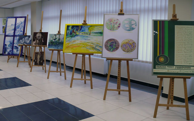 Młodzi artyści prezentują swoje prace
