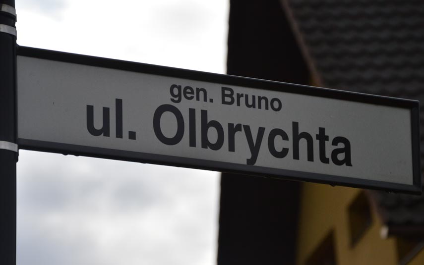 Ulica generała Olbrychta zostaje. Tak zadecydowali jej mieszkańcy