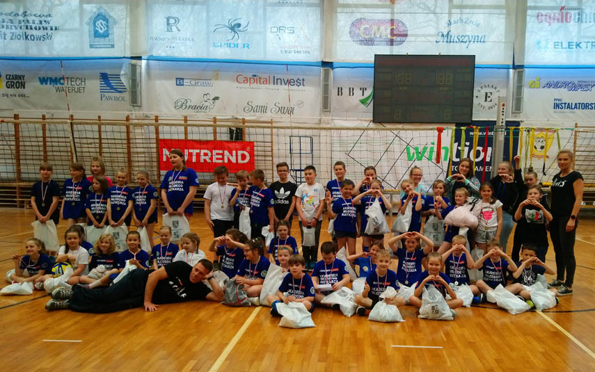50 dzieciaków wzięło udział w III Turnieju Rzucanki Siatkarskiej w Andrychowie