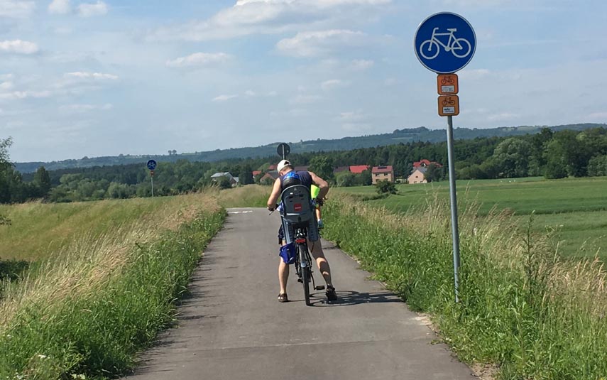 Burmistrz Kaliński zapowiada 6,5 kilometra tras rowerowych w Wadowicach