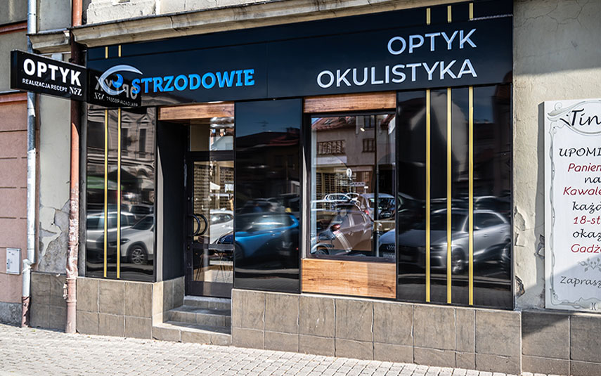 Największy salon optyczny STRZODOWIE w Wadowicach