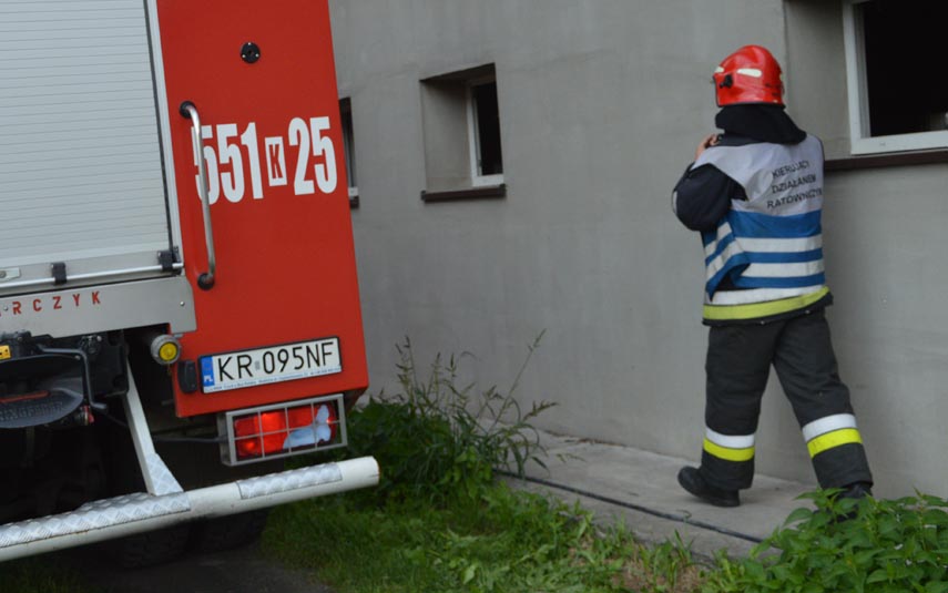 Strażak z Wadowic oddelegowany na Słowację do akcji testowania na obecność koronawirusa
