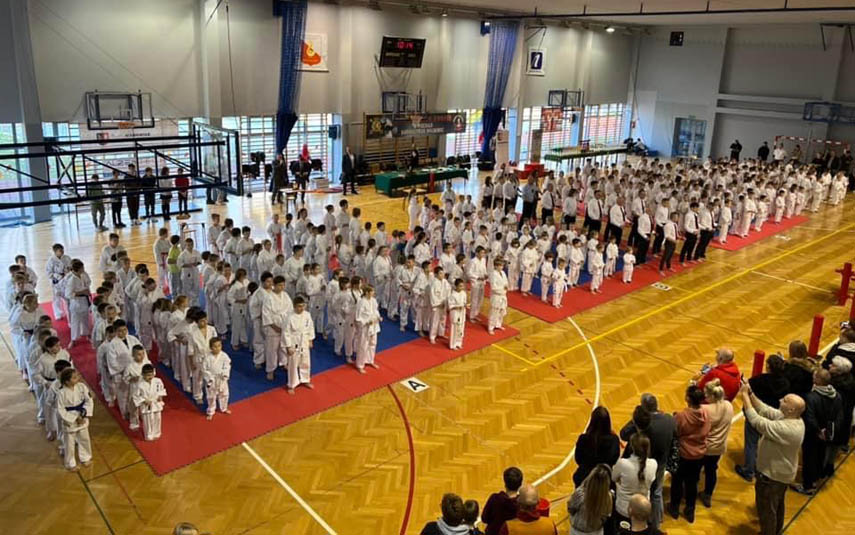 Blisko pół tysiąca karateków zjechało do Wadowic na turniej