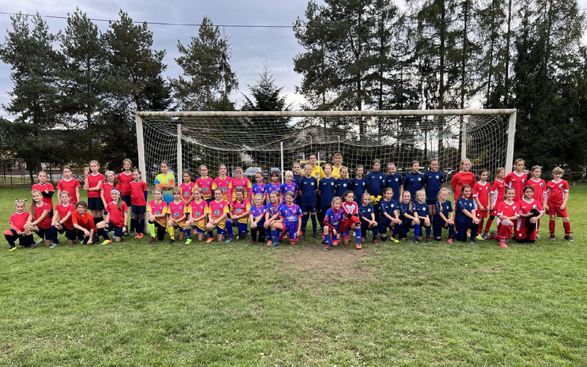 Ponad pół setki piłkarek zagrało w turnieju dziewczynek w Jaroszowicach 