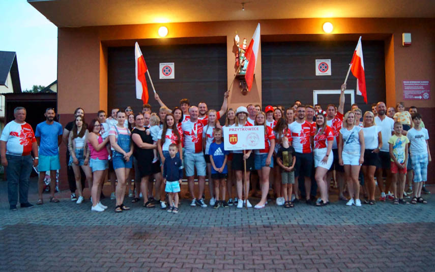 Świetny występ dziewczęcej drużyny MDP OSP Przytkowice na olimpiadzie strażackiej