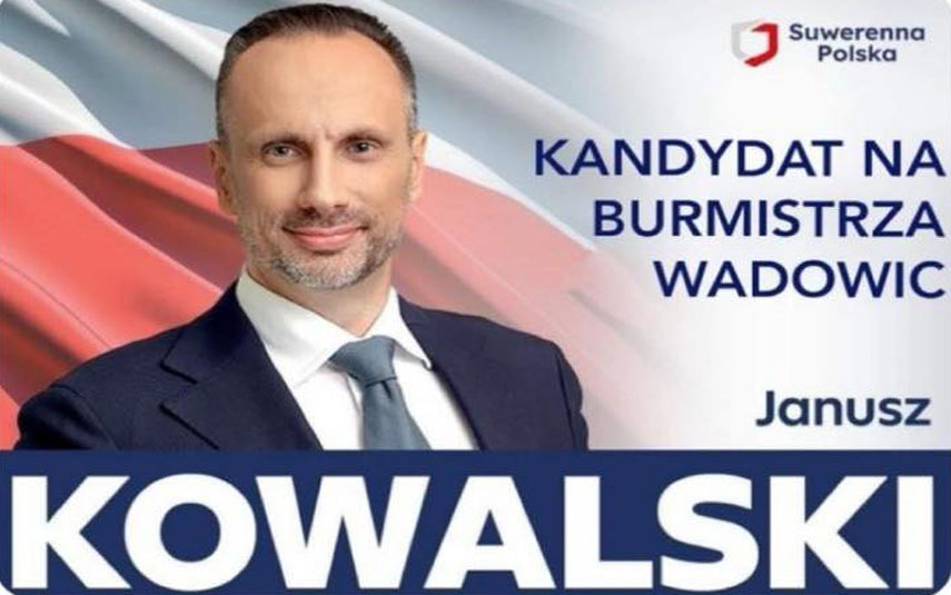 Janusz Kowalski kandydatem na fotel burmistrza Wadowic?