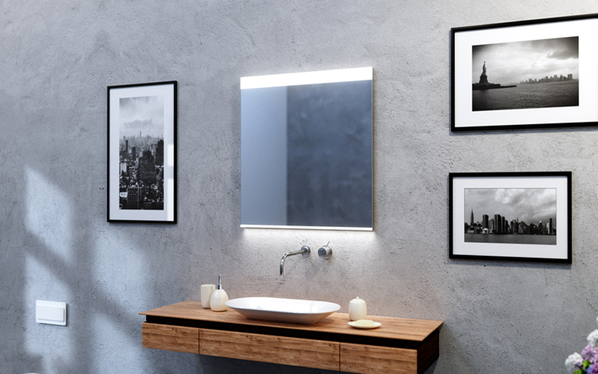 Oświetlenie lustra w łazience – jakie lampy wykorzystać?